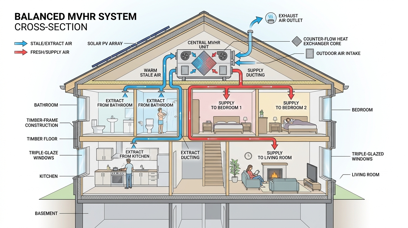 Air Infiltration and Ventilation Heat Loss: The Complete Building Airtightness Guide