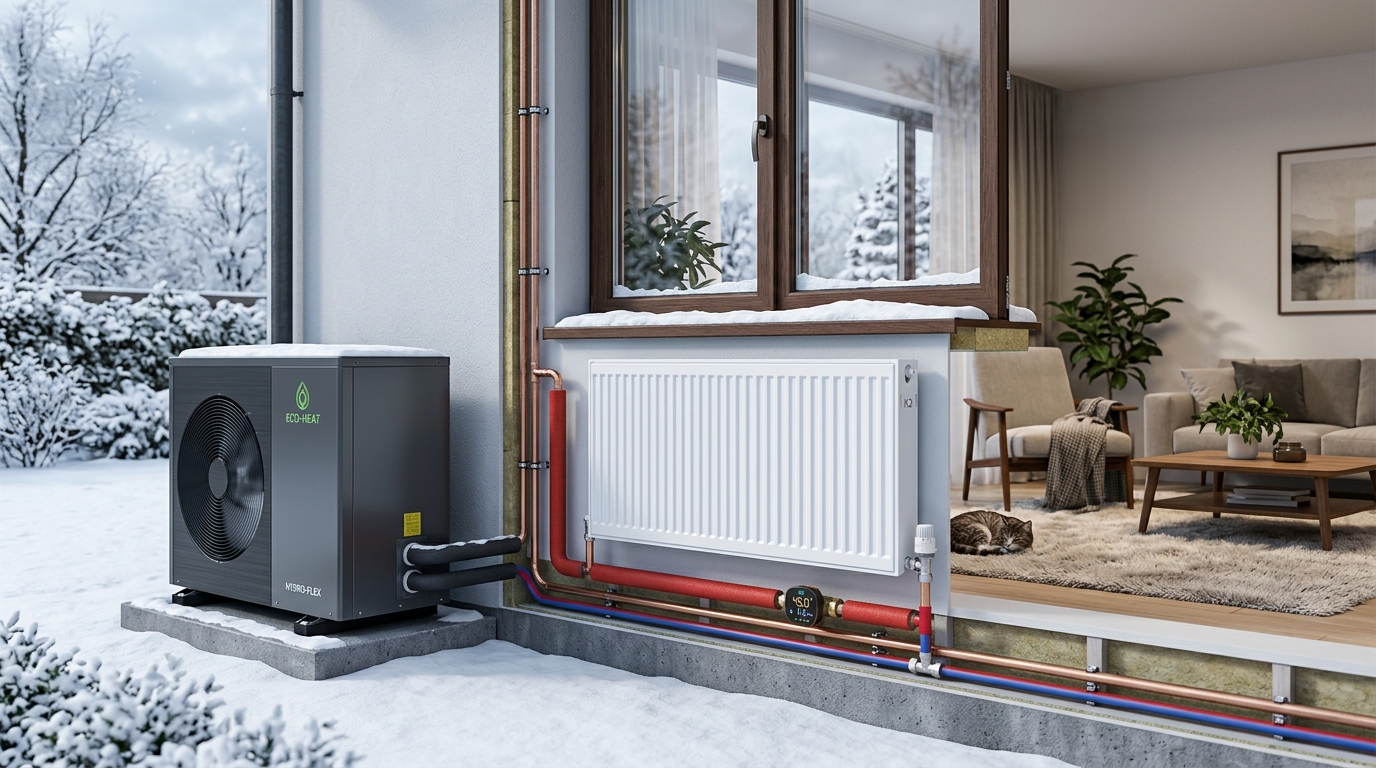 Heat Pump Radiator Sizing & Delta T Explained: The BS EN 442 Low-Temperature Guide