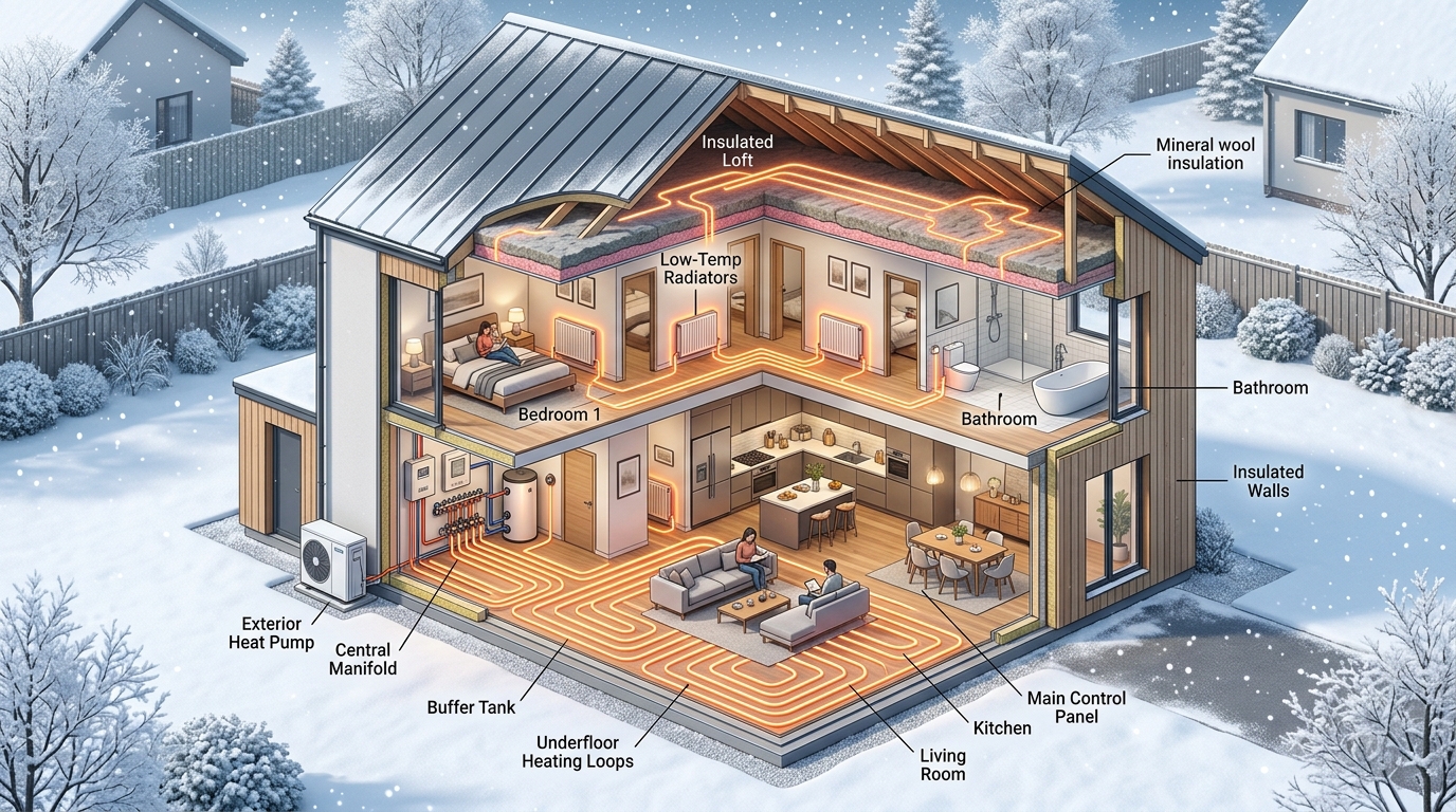 Whole-House Heat Loss Calculation: The Complete Building Energy Guide